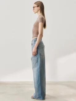 Outlet DARKPARK INES - FOLD OVER DENIM
