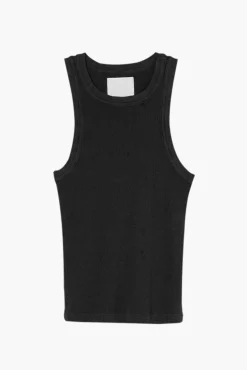 Hot CITIZENS OF HUMANITY ISABEL RIB TANK Black