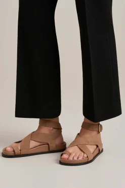 Hot A.EMERY JALEN SANDAL NutmegSuede