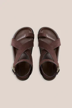 Fashion A.EMERY JALEN SANDAL WalnutSuede