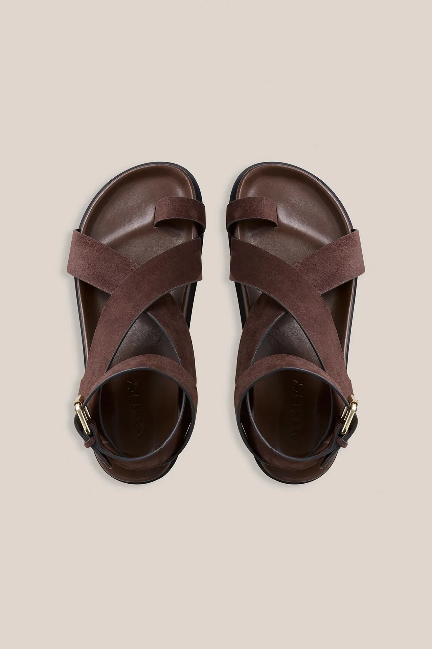 Fashion A.EMERY JALEN SANDAL WalnutSuede