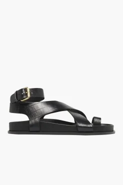 Cheap A.EMERY JALEN SANDAL BlackCroc