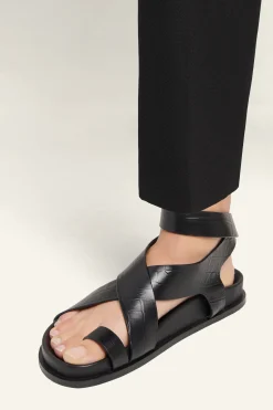 Cheap A.EMERY JALEN SANDAL BlackCroc