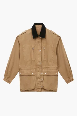 Store ISABEL MARANT ÉTOILE JOANNA JACKET Khaki