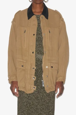 Store ISABEL MARANT ÉTOILE JOANNA JACKET Khaki