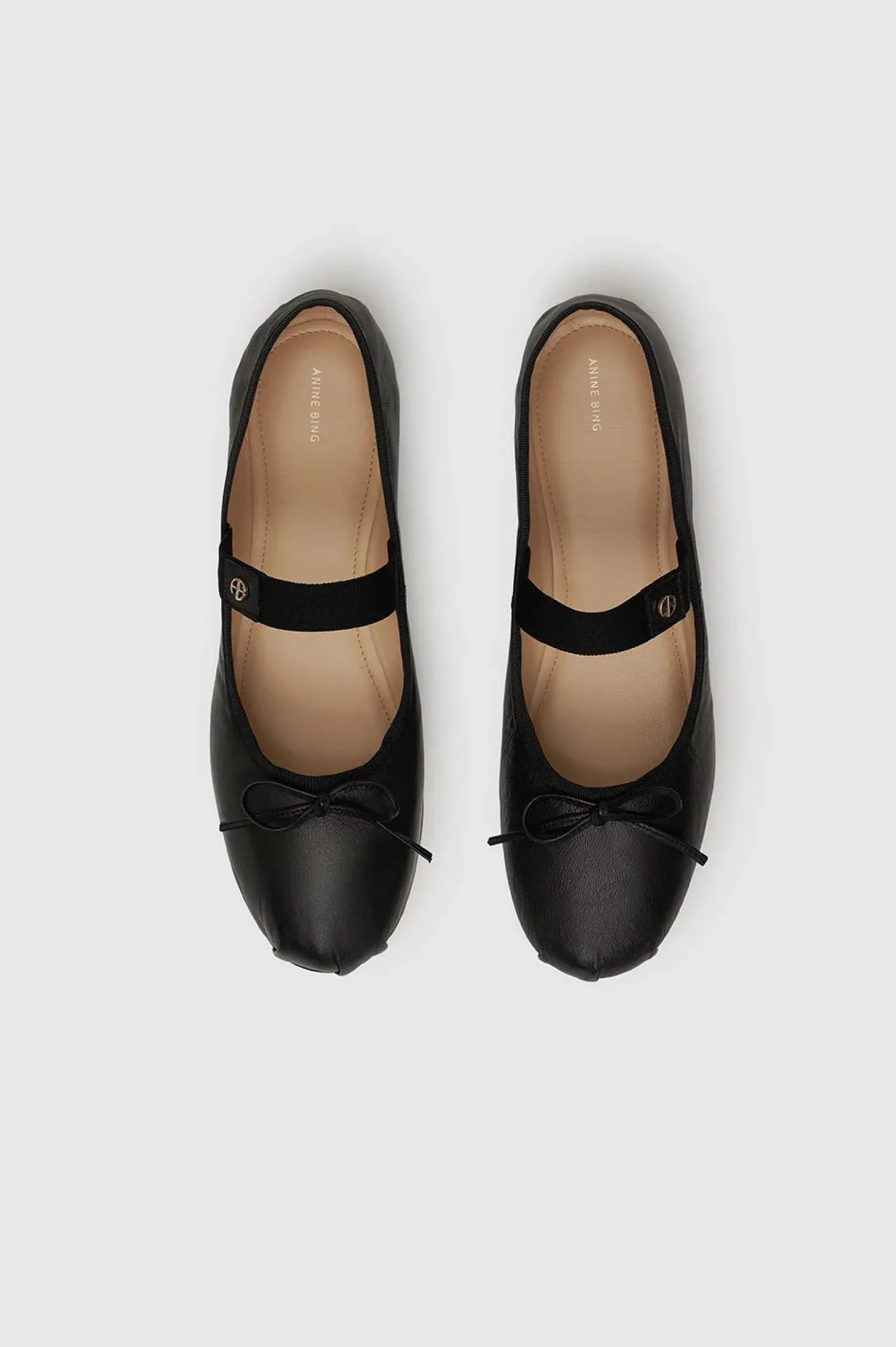 Sale ANINE BING JOLIE FLATS Black