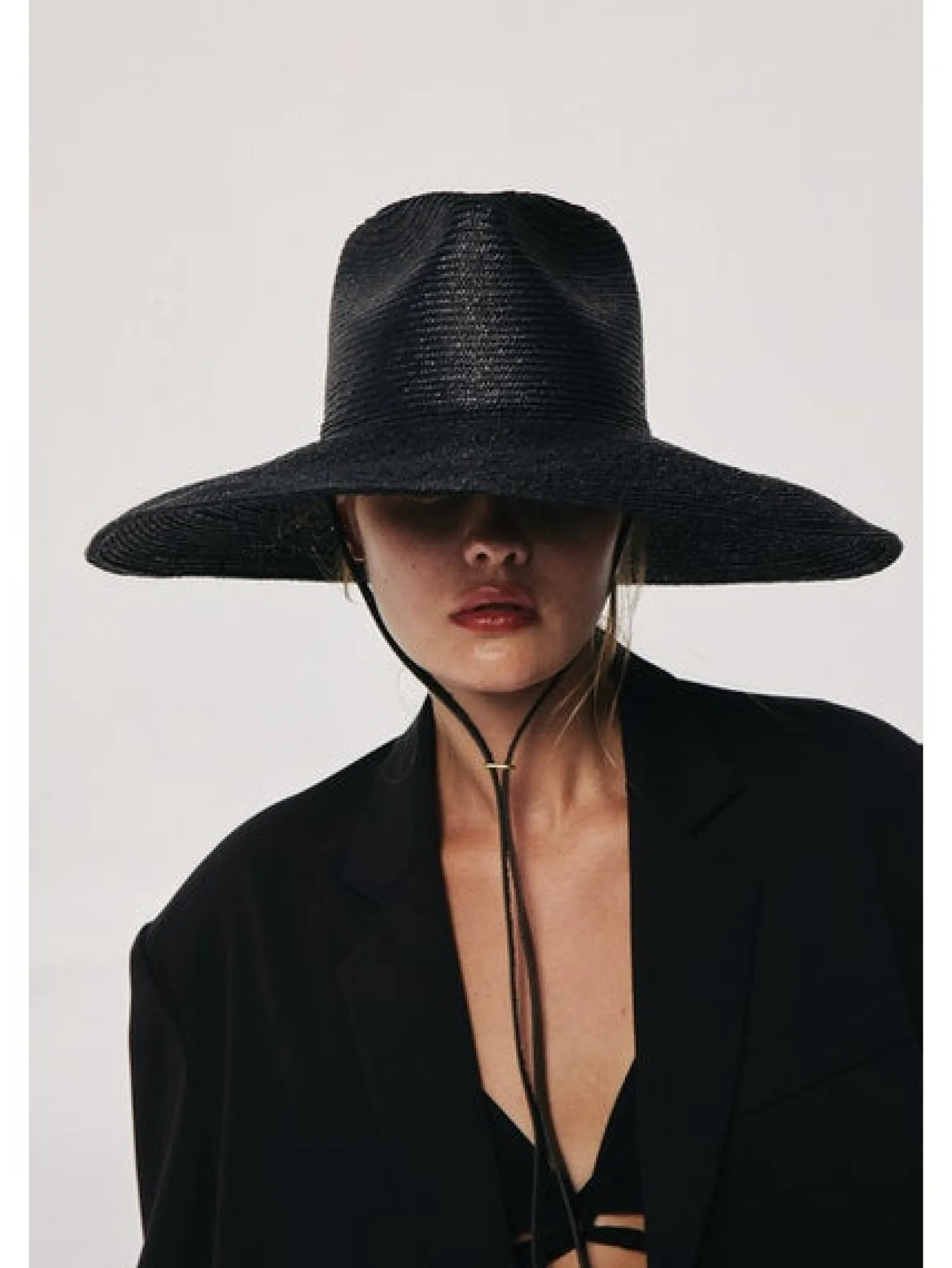 Clearance JANESSA LEONÉ KENNEDY WIDE BRIM HAT