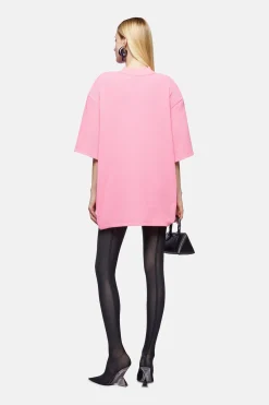 New THE ATTICO KILIE T-SHIRT Pink
