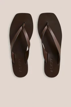 Outlet A.EMERY KINTO SANDAL Walnut