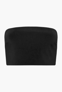 Discount ESSE KNIT TUBE TOP Black