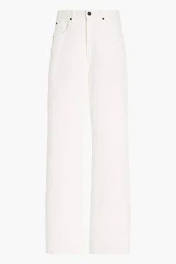 New SLVRLAKE KOKO HIGH RISE RELAXED JEAN White