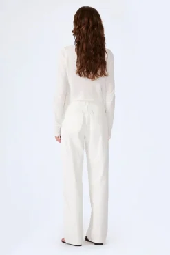 New SLVRLAKE KOKO HIGH RISE RELAXED JEAN White