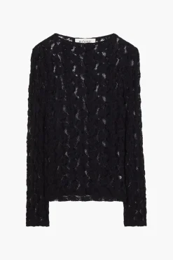 Best Sale RÓHE LACE BOAT NECK TOP
