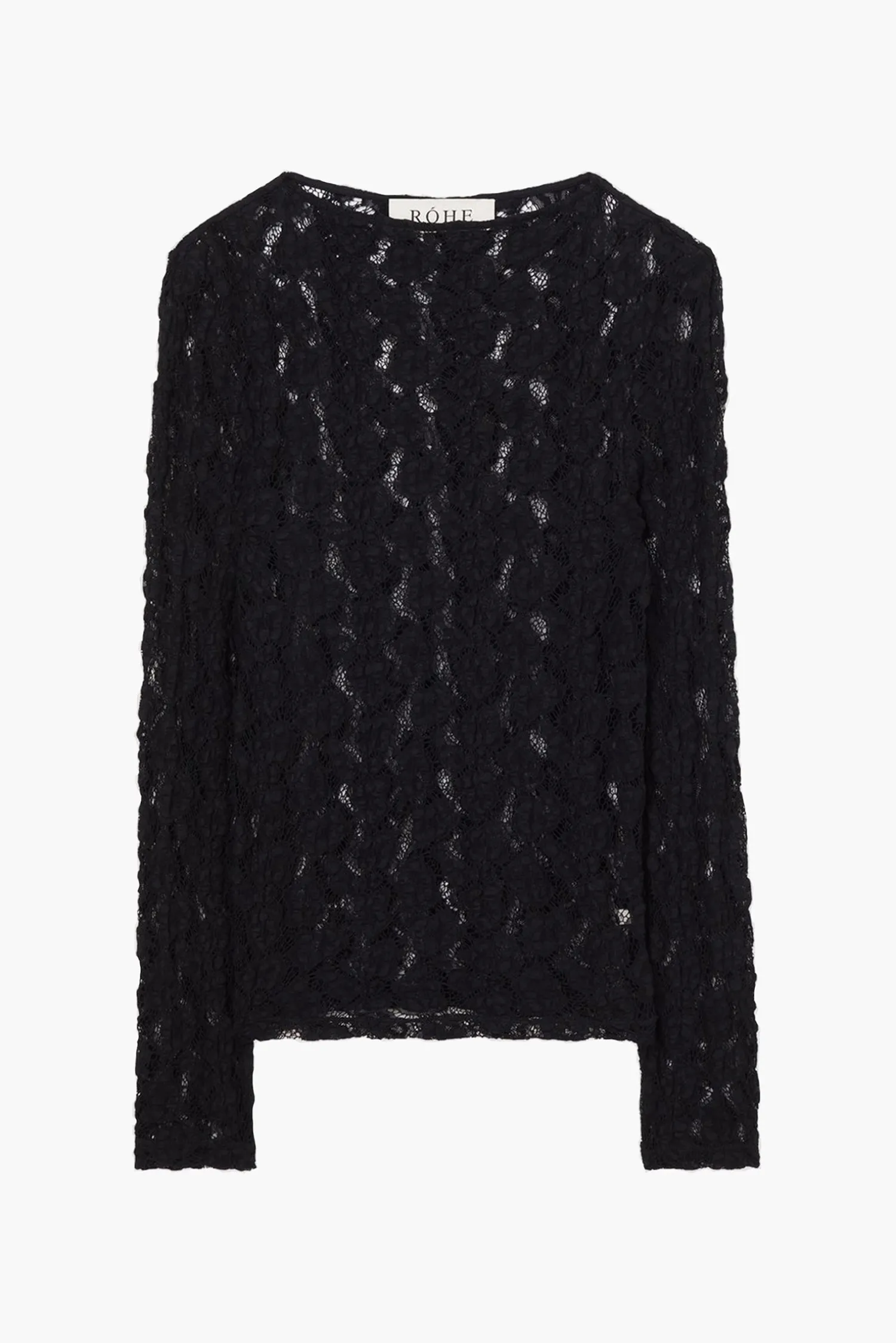 Best Sale RÓHE LACE BOAT NECK TOP