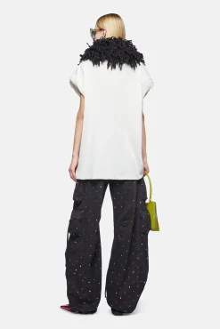 New THE ATTICO LAURIE T-SHIRT White