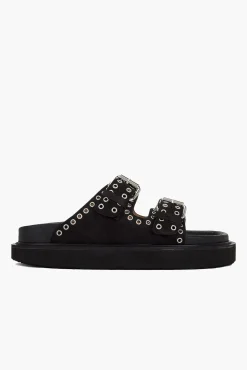Flash Sale ISABEL MARANT LENNYA SANDALS FadedBlack
