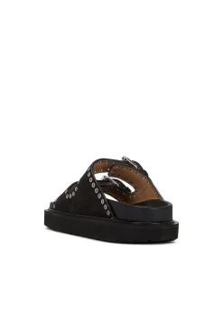 Flash Sale ISABEL MARANT LENNYA SANDALS FadedBlack