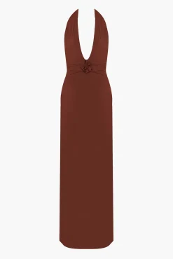 Cheap MAYGEL CORONEL LIRIO DRESS Chestnut