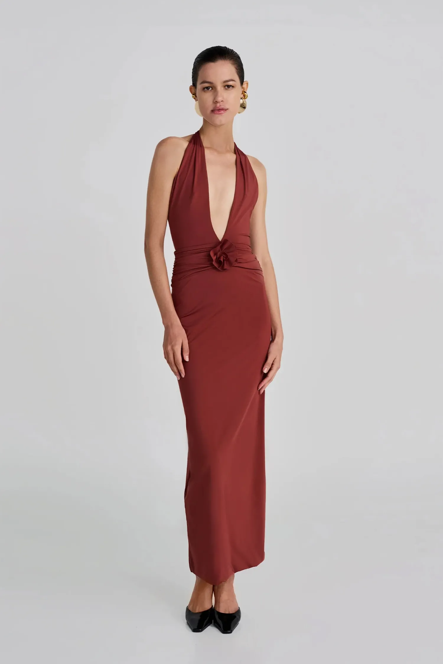 Cheap MAYGEL CORONEL LIRIO DRESS Chestnut