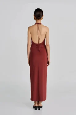 Cheap MAYGEL CORONEL LIRIO DRESS Chestnut