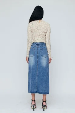 Online WYNN HAMLYN LOLA LACE TOP IvoryLace