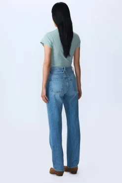 Fashion SLVRLAKE LONDON HIGH RISE STRAIGHT LEG JEAN