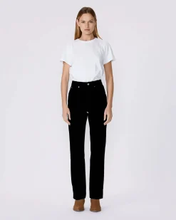 Sale SLVRLAKE LONDON HIGH RISE STRAIGHT LEG JEAN