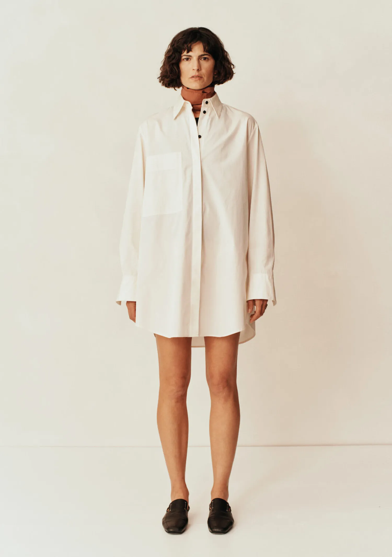 Store ESSE LOOPA COTTON SHIRT Crema