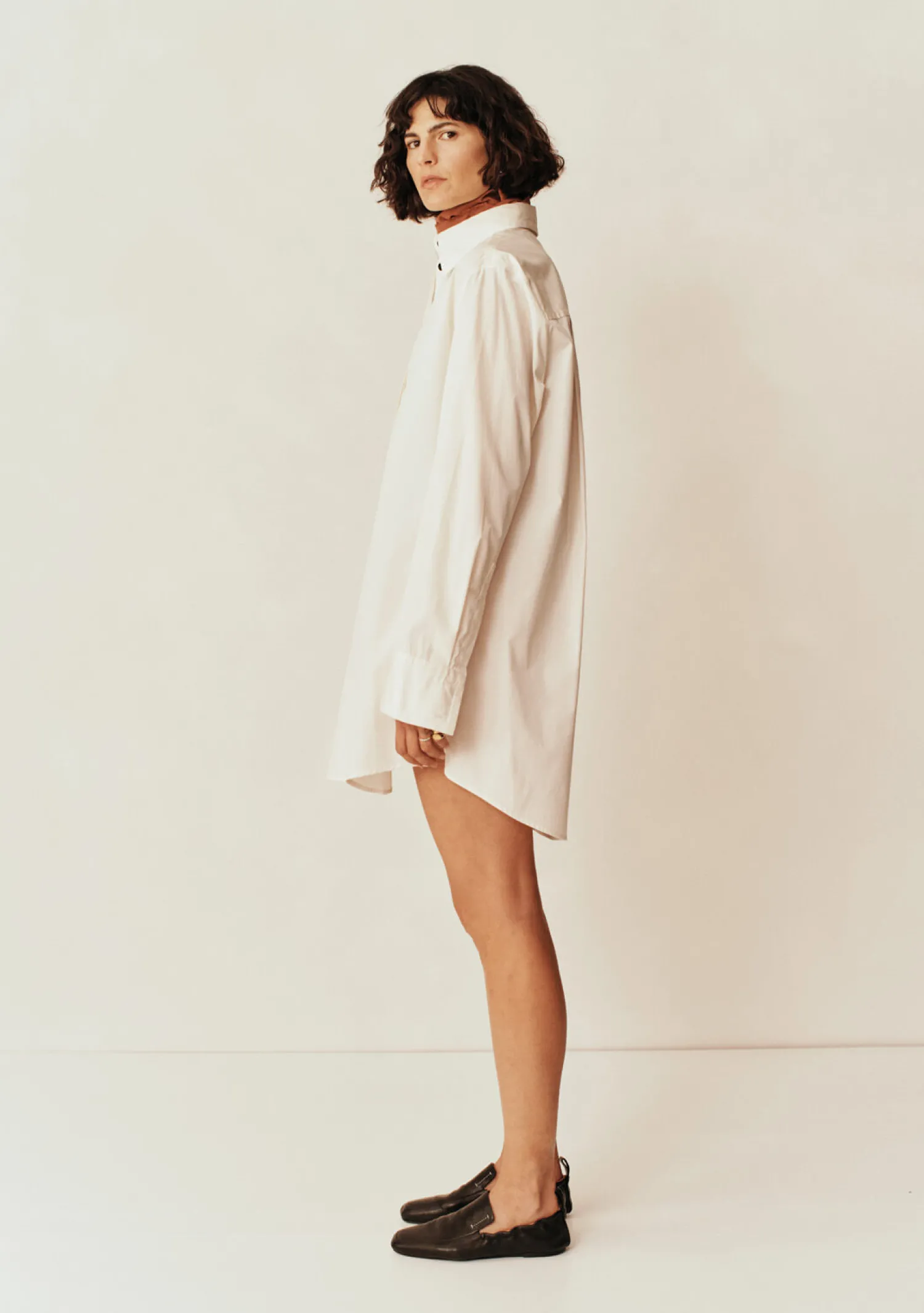 Store ESSE LOOPA COTTON SHIRT Crema
