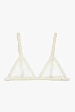 Shop ANINE BING LOREL BRA Ivory