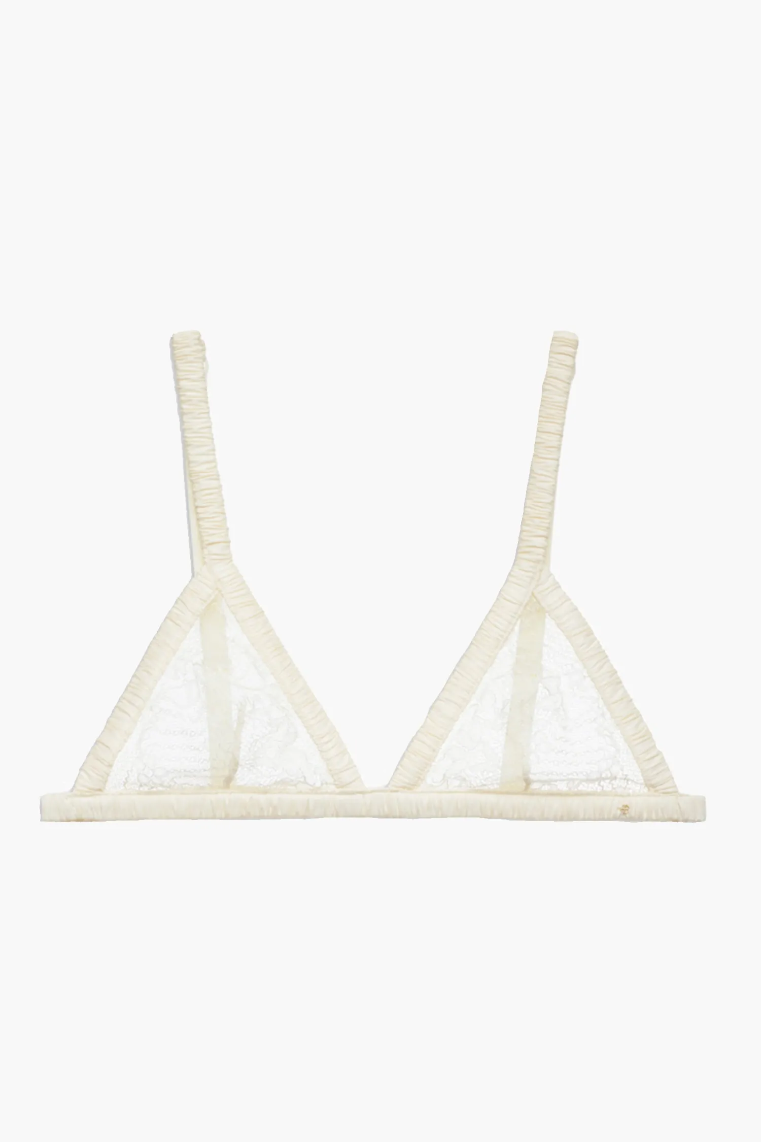 Shop ANINE BING LOREL BRA Ivory