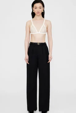 Shop ANINE BING LOREL BRA Ivory