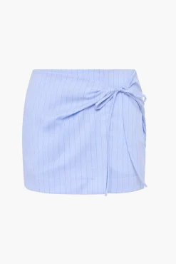 Shop SIR LORI MINI SKIRT SkyBlue