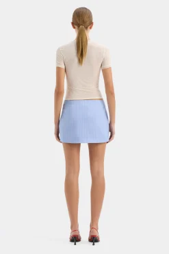 Shop SIR LORI MINI SKIRT SkyBlue