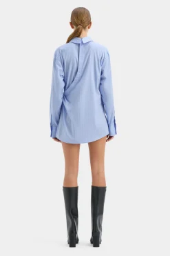 Outlet SIR LORI SHIRT DRESS SkyBlue
