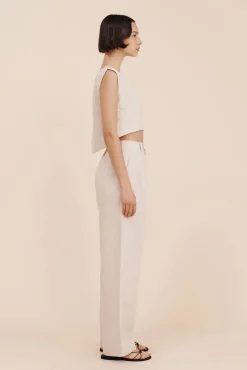 Outlet POSSE LOUIS TROUSER Natural