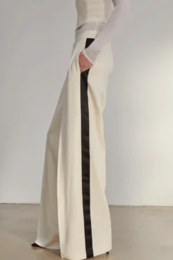 Online WARDROBE.NYC LOW RISE TUXEDO TROUSER