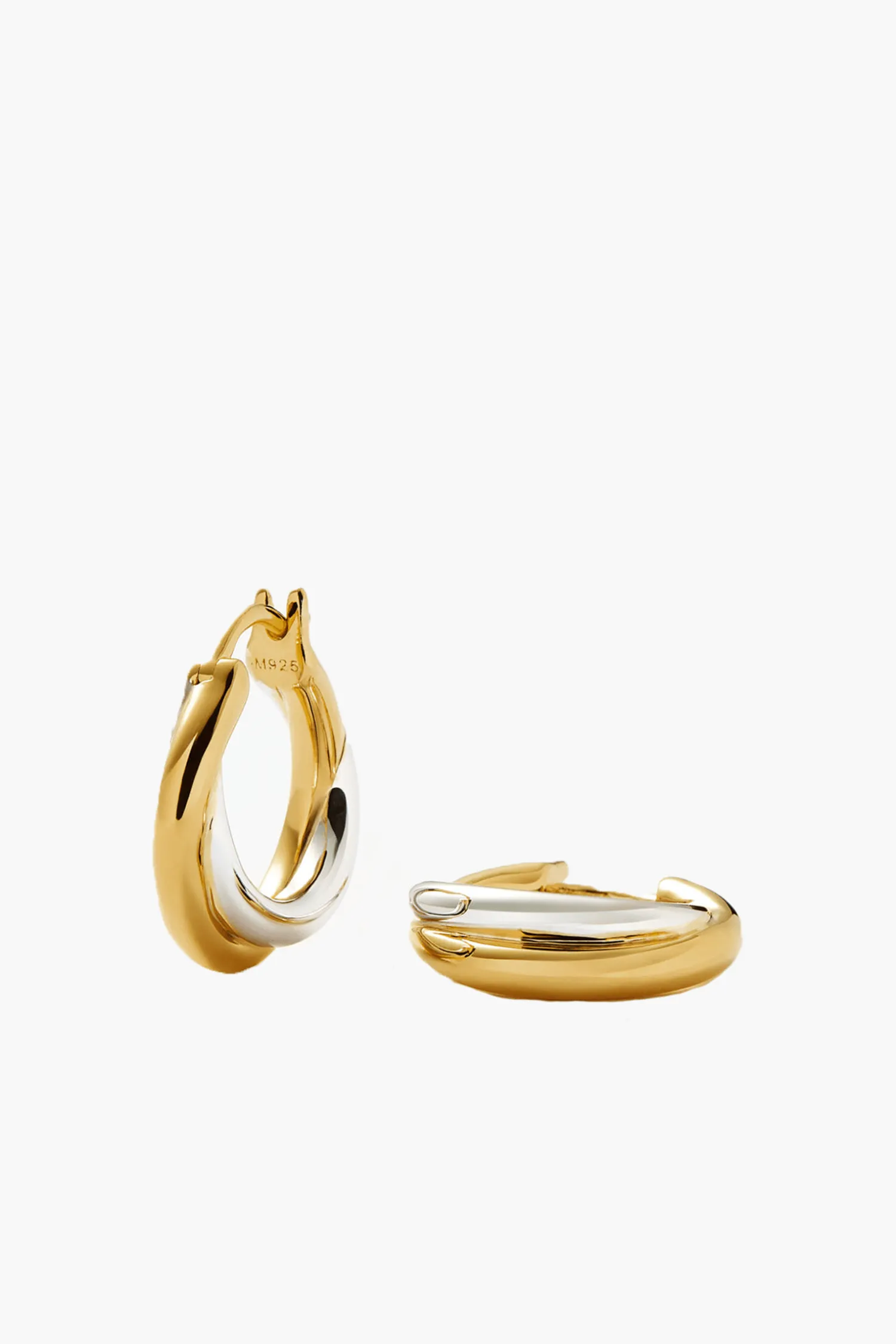 Cheap MISSOMA LUCY WILLIAMS CHUNKY ENTWINE MINI HOOP EARRINGS