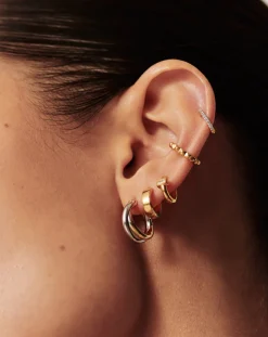 Cheap MISSOMA LUCY WILLIAMS CHUNKY ENTWINE MINI HOOP EARRINGS