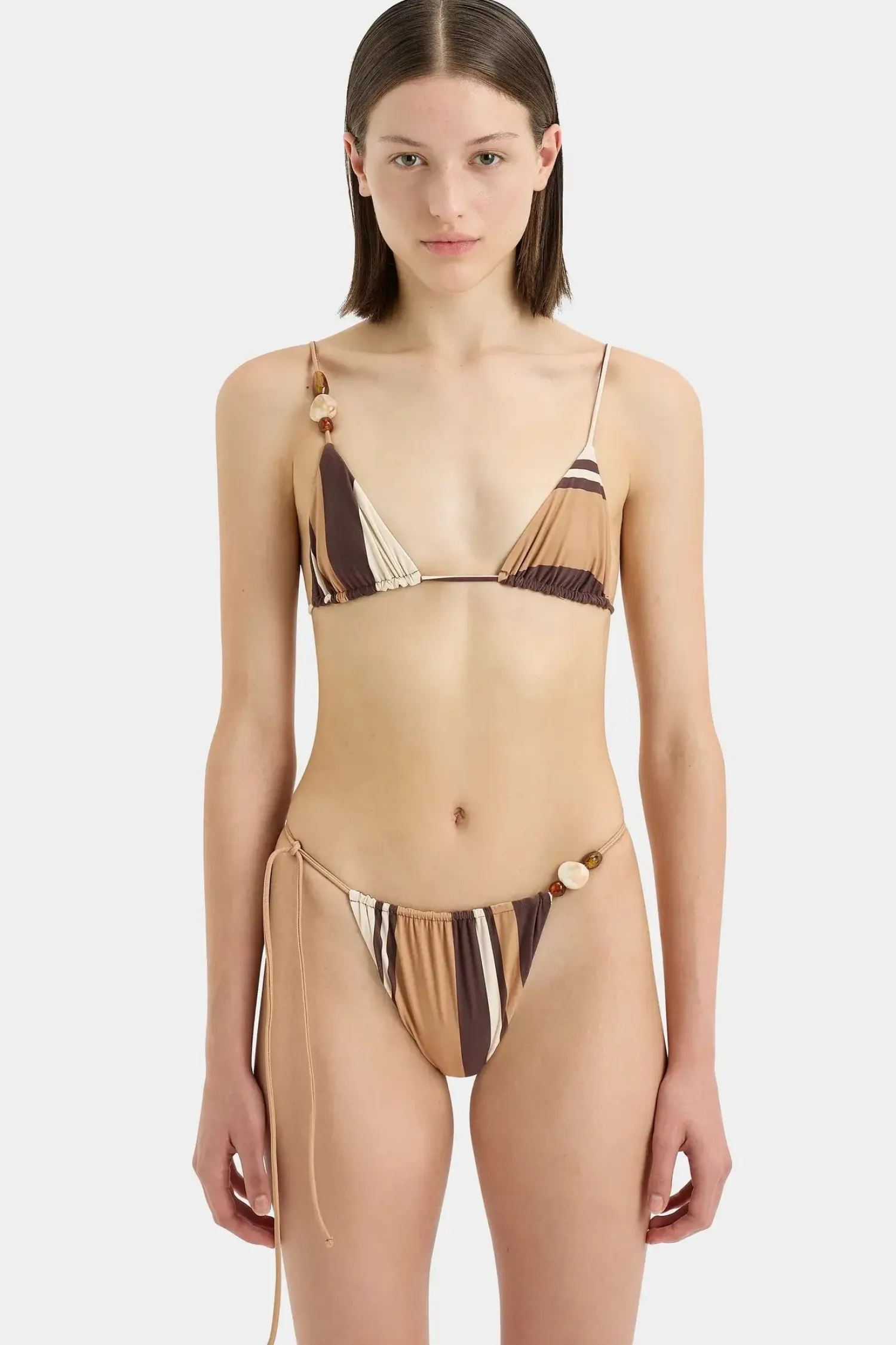 Sale SIR MAHOGANY STRING BRIEF CantinaStripePrint