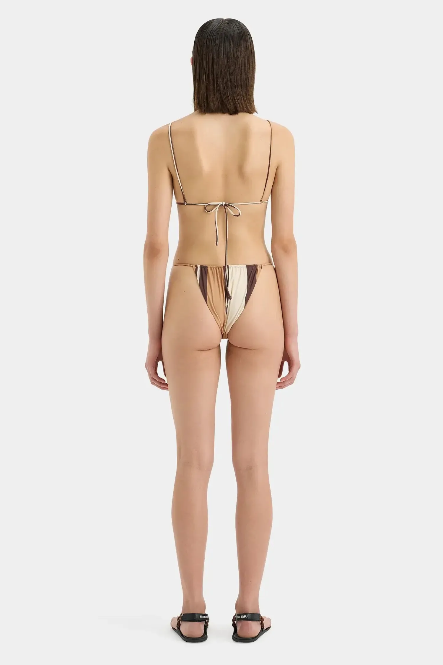 Sale SIR MAHOGANY STRING BRIEF CantinaStripePrint