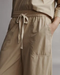 Shop TWP MAIN STREET COTTON PANT Sandstone
