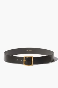 Flash Sale NILI LOTAN MARCELA BELT Blackw/antiquebrassbuckle