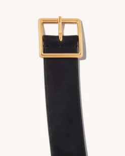 Flash Sale NILI LOTAN MARCELA BELT Blackw/antiquebrassbuckle