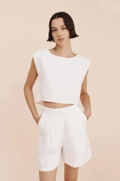 Discount POSSE MARCHELLO SHORT Ivory