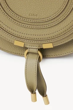 Online CHLOÉ MARCIE SMALL SADDLE CROSSBODY BAG PotteryGreen