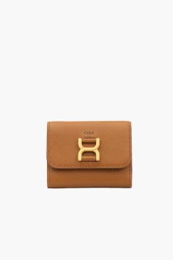 Sale CHLOÉ MARCIE SMALL TRIFOLD PotteryBrown