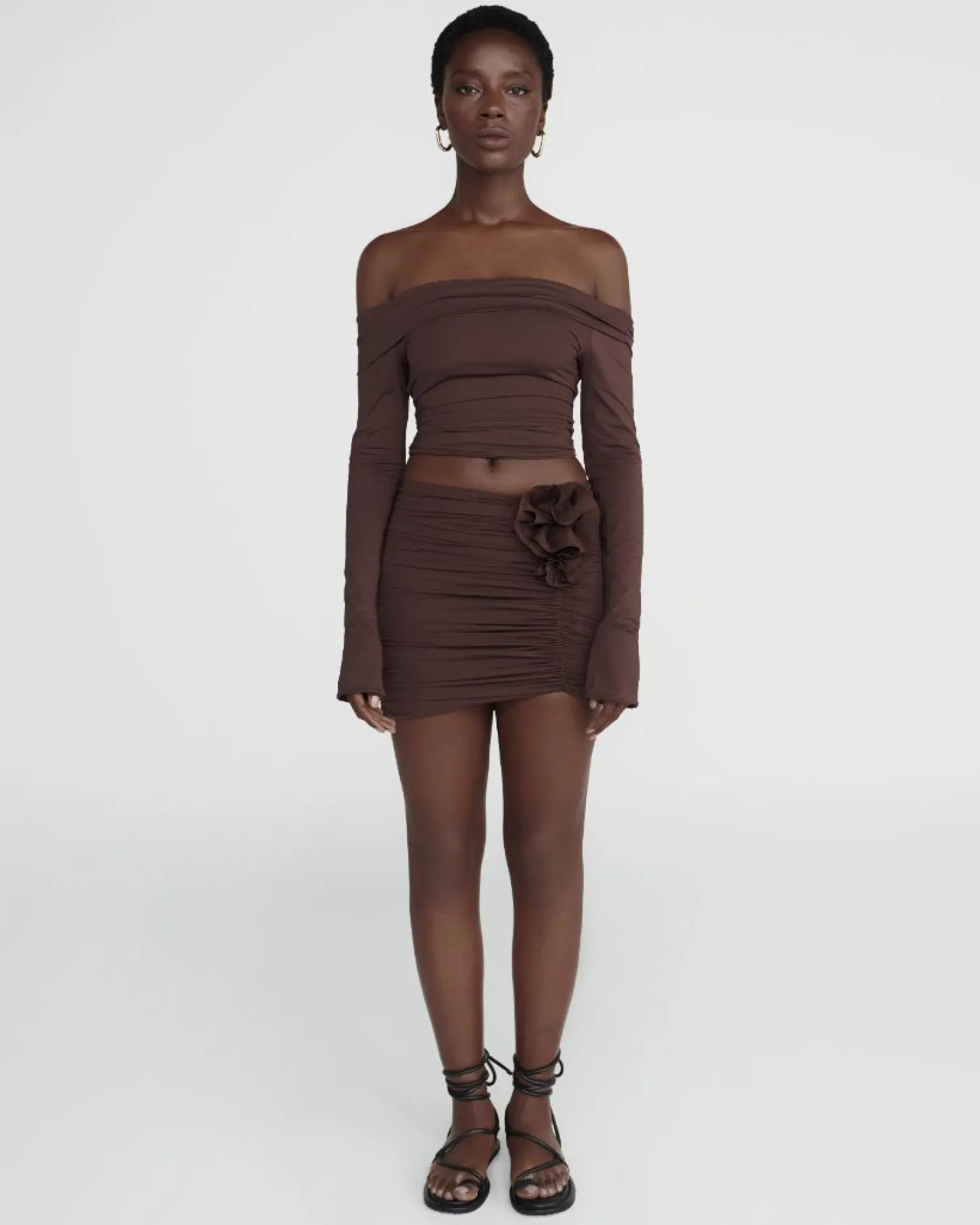 Hot MAYGEL CORONEL MARGUA SKIRT Brown
