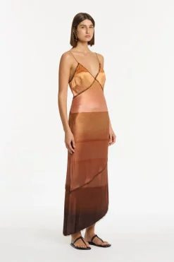 Sale SIR MARTINA V NECK SLIP DRESS MariposaLily