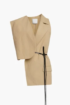Cheap CHRISTOPHER ESBER MASON TAILORED VEST Sand